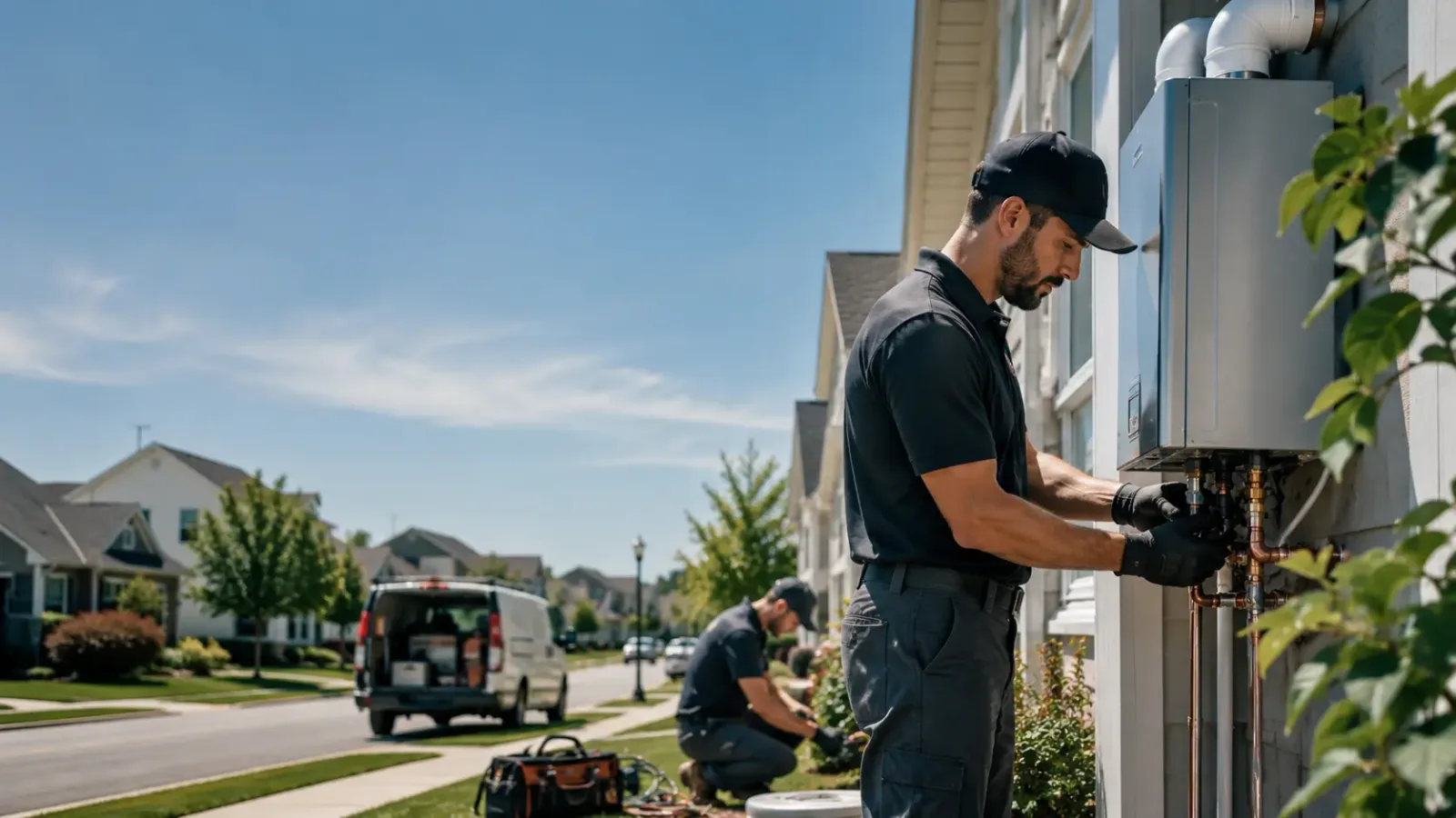 Tankless Water Heater Installation in Moneta, VA